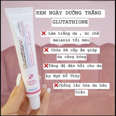 KEM TRUYỀN TRẮNG DA MELASMA-X GLUTATHIONE BRIGHT TONE UP CREAM