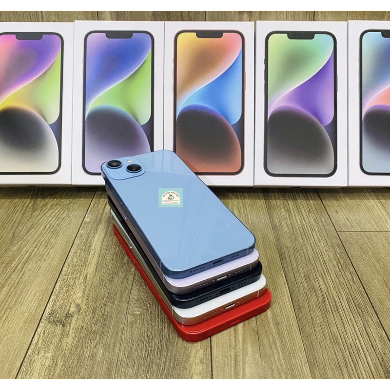 Mô Hình Trưng Bày 14, 14Plus Màu Xanh Đỏ Tím Trắng Đen Cực Đẹp / Mô Hình Điện Thoại Trưng Bày