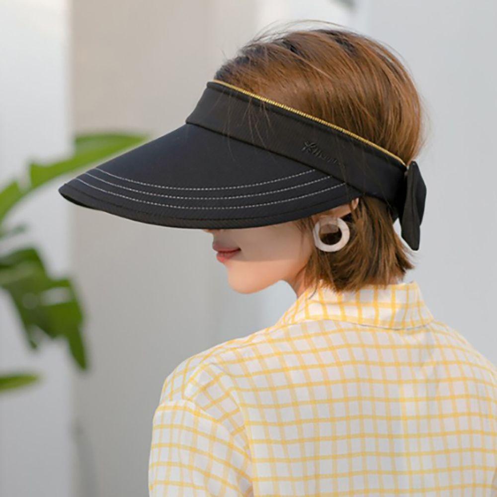 Nón Tai Bèo Rộng Vành Phối Nơ Thời Trang Cho Nữ