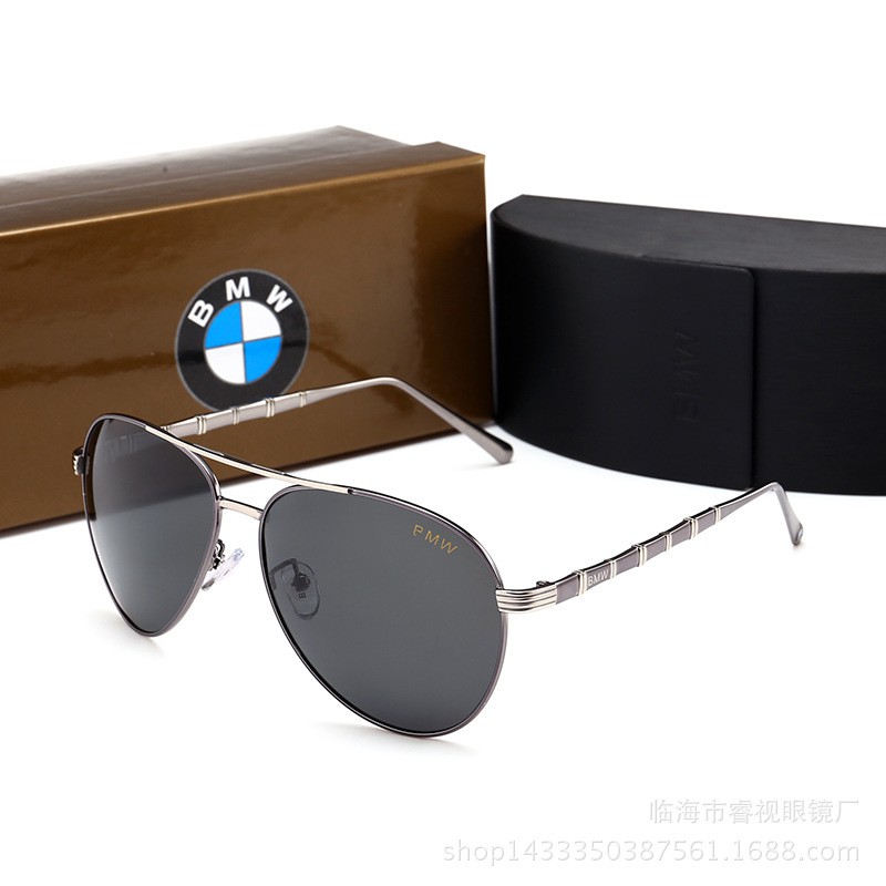 Kính râm/Kính nam BMW , mắt kính chuồn chuồn, họa tiết ánh kim, gọng to, HOT TREND