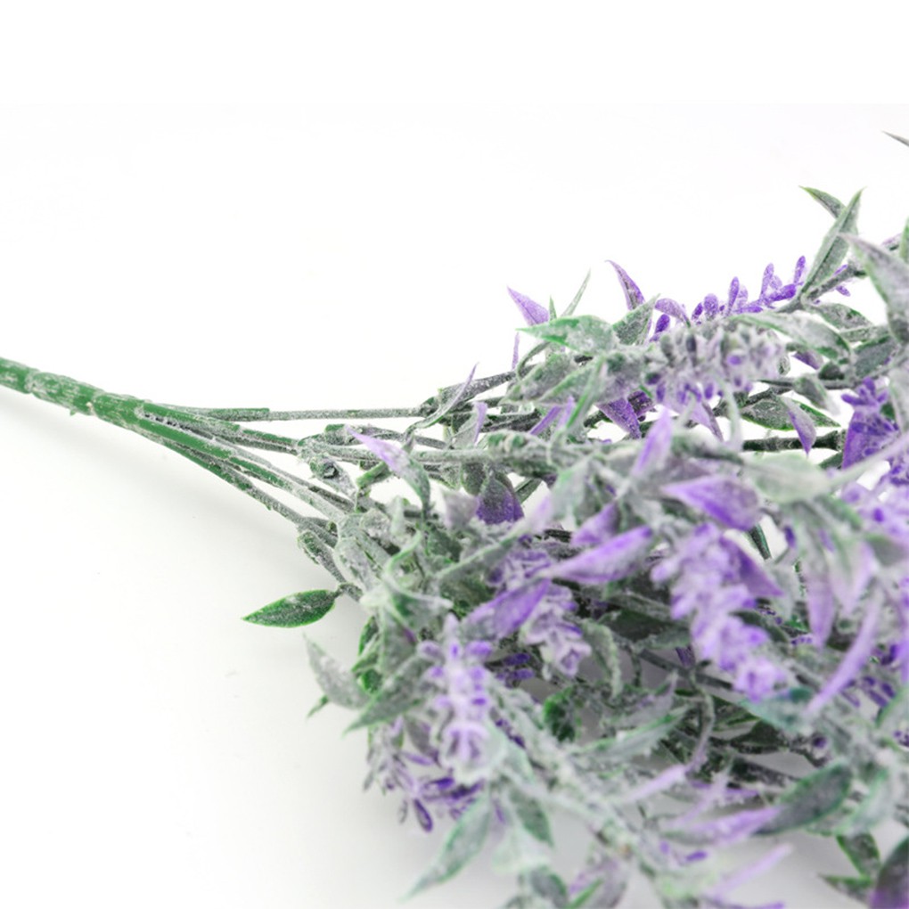 Hoa oải hương nhân tạo bằng nhựa và vải xinh xắn trang trí nội thất