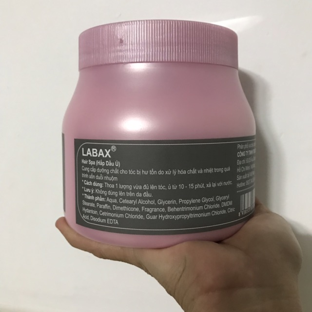 Hấp dầu ủ tóc siêu mềm mượt Labax Hair Spa 1000ml