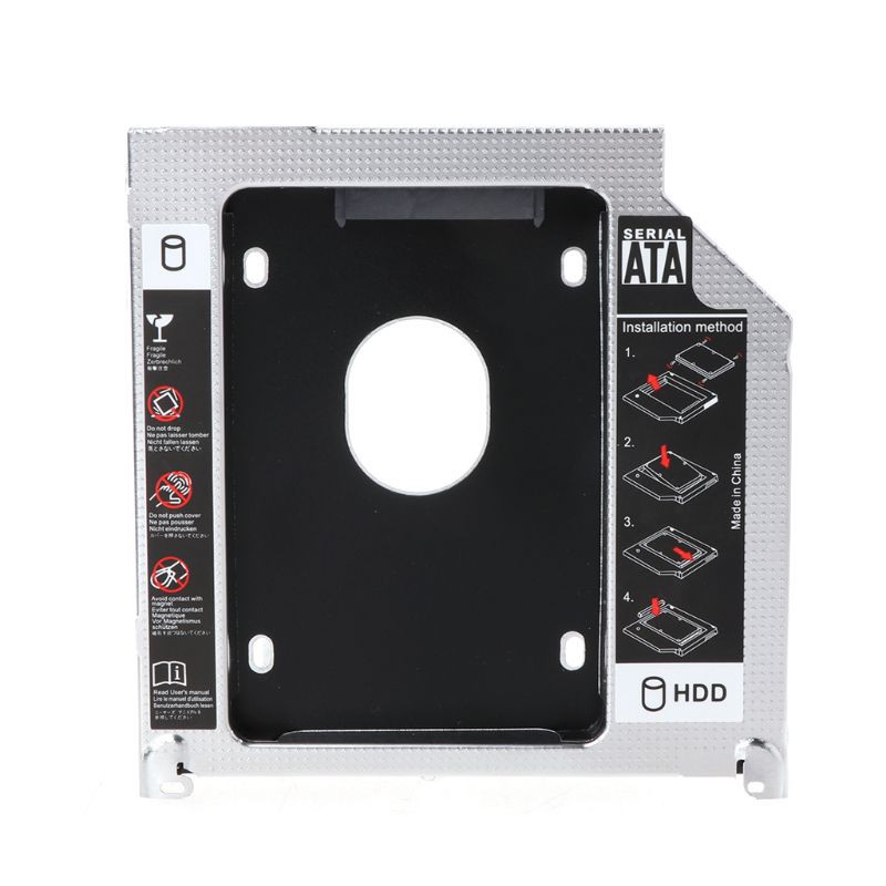 Khay gắn ổ cứng HDD SATA 2.5" HDD SSD 9.5mm dành cho Apple Macbook DVD CD ROM | BigBuy360 - bigbuy360.vn
