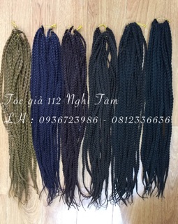 Tóc Dreadlocks dạng tết sợi siêu hot có sẵn