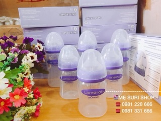 Bình sữa LANSINOH MOMMA - nhựa