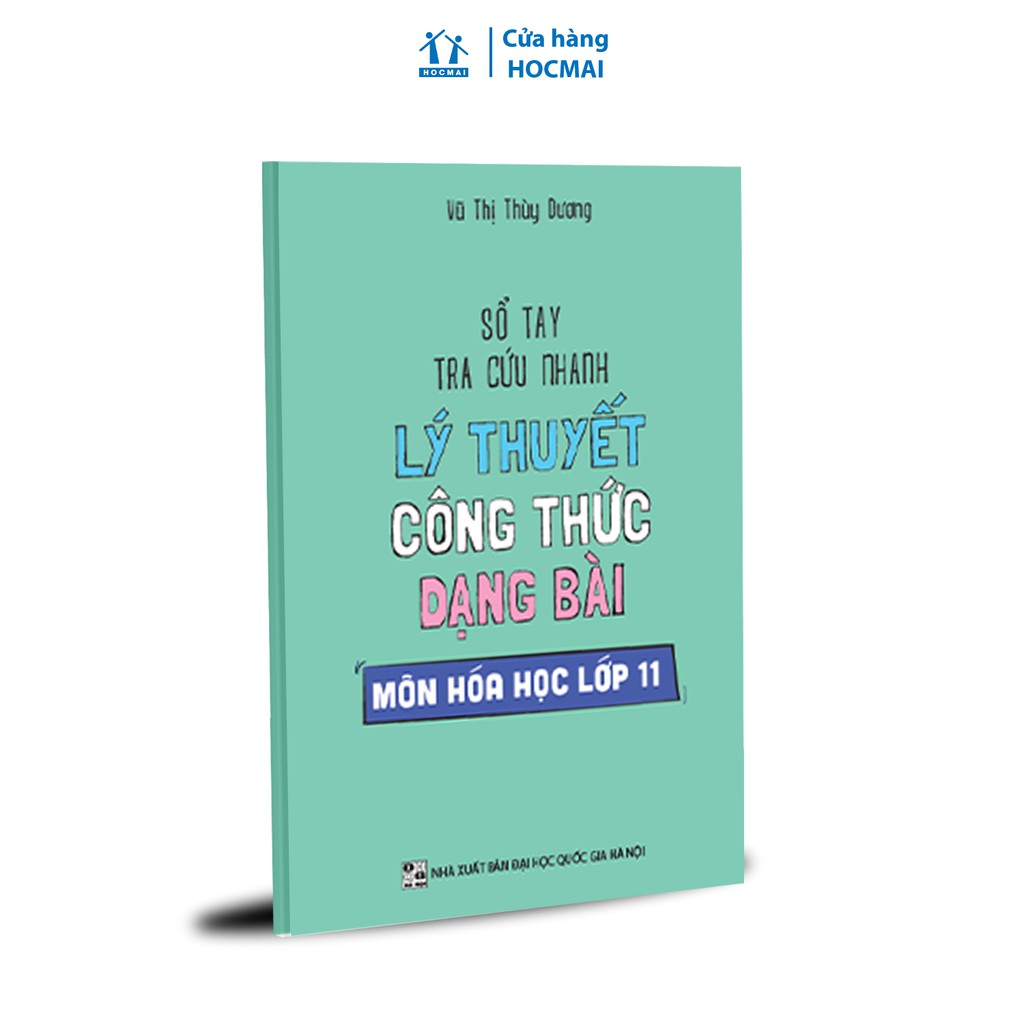 Sách - Sổ tay tra cứu nhanh lý thuyết công thức dạng bài môn Hóa học lớp 11 | BigBuy360 - bigbuy360.vn