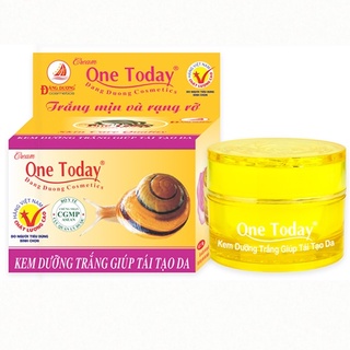Kem one today dưỡng trắng da giúp tái tạo da