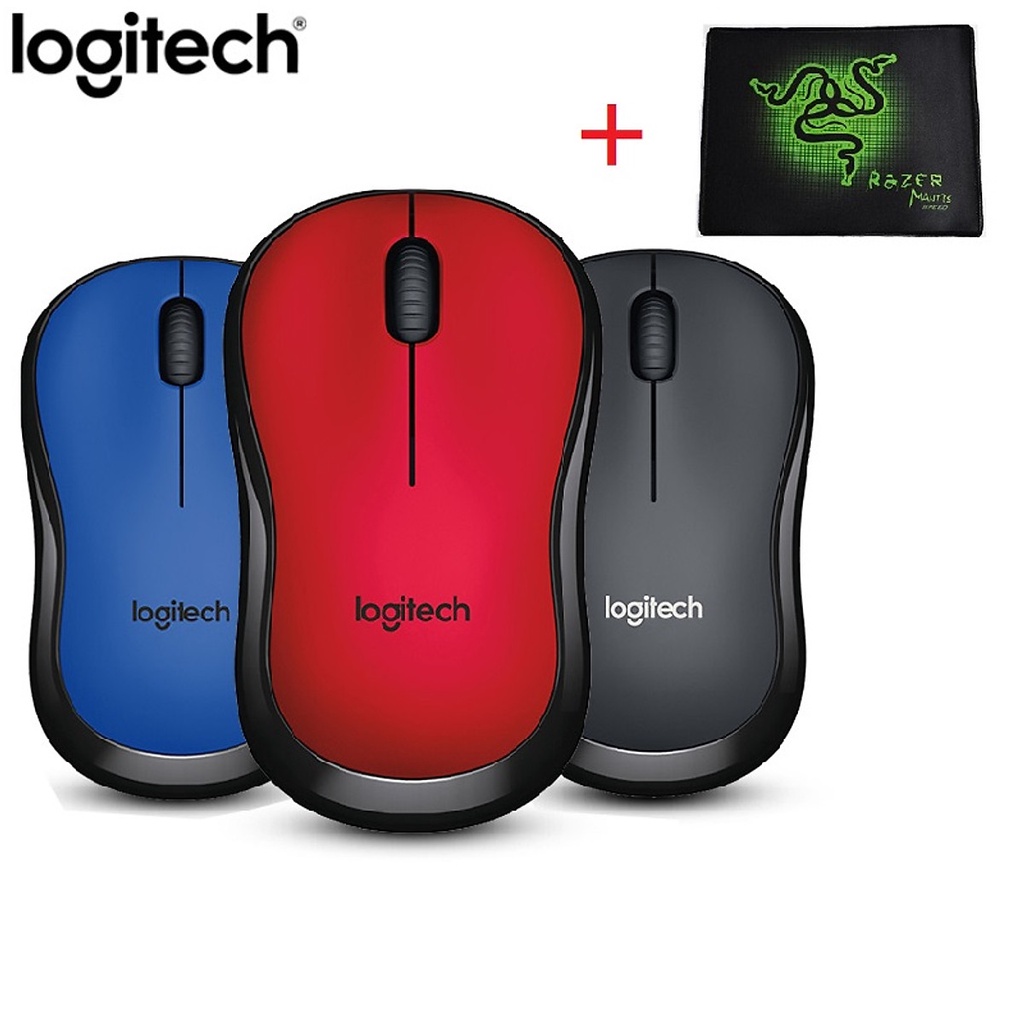 Chuột không dây Logitech M220  USB cho máy tính, laptop - Chuột máy tính có dây Dell MS116 cực mạnh- BH 6 tháng