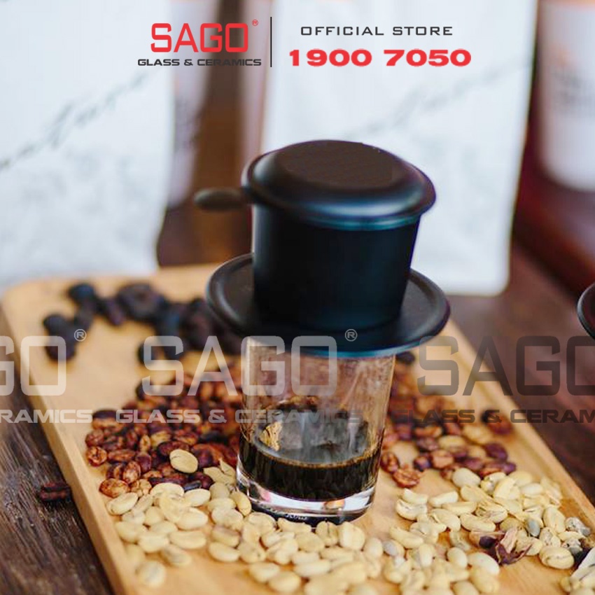 Set 12 Ly Lùn Pha Phin Cafe 170ml