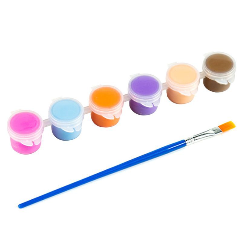 Bộ Màu Nước Vẽ Tranh 3ml/ 5ml Diy An Toàn Cho Bé