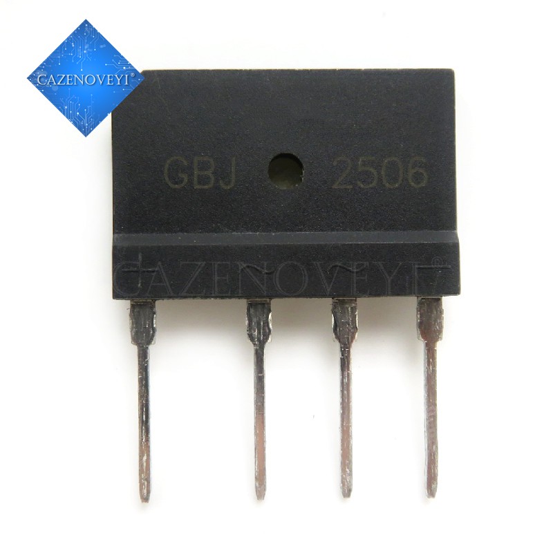 10 Cái / lốc GBJ2506 2506 25A 600V ZIP-4