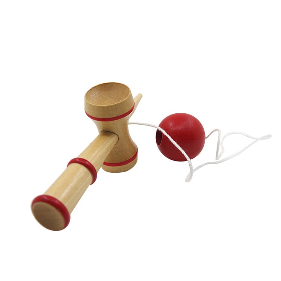 Bộ Đồ Chơi Kendama Bằng Gỗ Dành Cho Trẻ Em Và Người Lớn