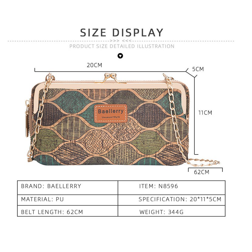 TÚI ĐEO VAI , TÚI ĐEO CHÉO , VÍ NỮ BAELLERRY LUXURY 089 | BigBuy360 - bigbuy360.vn