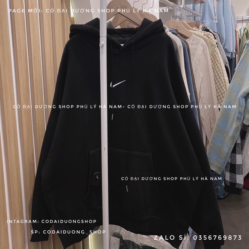 áo nỉ hoodie naiii chữ lưng | BigBuy360 - bigbuy360.vn