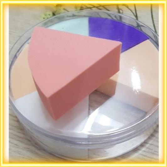 6 Miếng bông tán kem nền, mút trang điểm đánh kem lót nền, đánh phấn ướt cao cấp SIDUMI - SDM LN 160,161