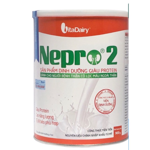 Sữa Nepro 2 900g(Chạy thận)