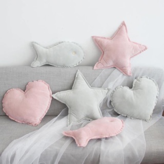 Gối ôm, tựa lưng sofa cute dễ thương- chất vải Nhung mịn