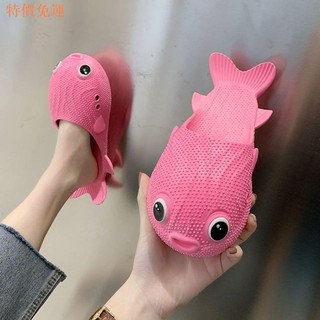 Dép Sandal Đế Mềm Hình Cá Heo Phong Cách Hàn Quốc 2021 Thời Trang Cho Nữ