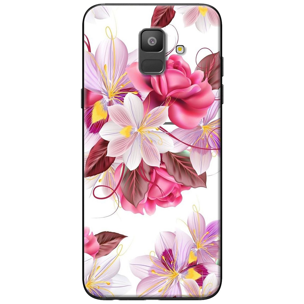 Ốp Lưng A6/ A6 Plus Hoa Hồng