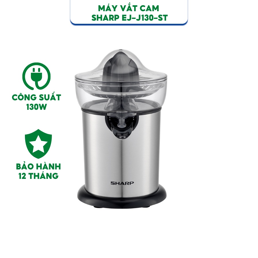 (Mã CHUT0005 giảm 50k) Máy Vắt Cam Sharp EJ-J130-ST - Hàng chính hãng