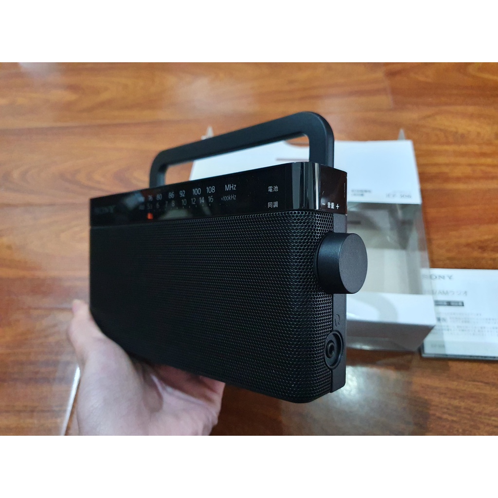 Đài Radio Sony ICF306 Hàng Xuất Nhật Nghe Radio AM/FM Loa To Sóng Khỏe
