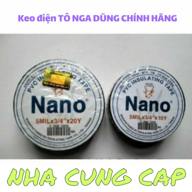 (GIÁ HỦY DIỆT) 1 CUỒN KEO ĐIỆN CHÍNH HÃNG TÔ NGA DŨNG