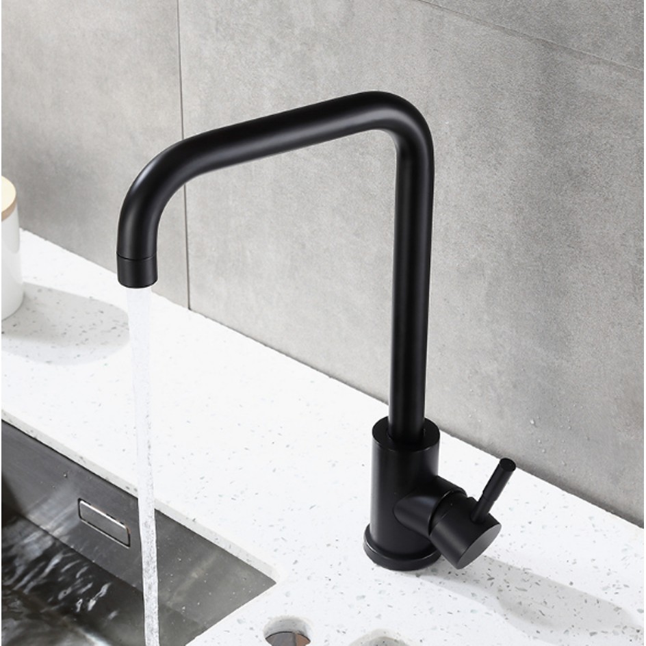 Vòi rửa bát (chén) nóng lạnh Inox 304- Shatian 006-styleB