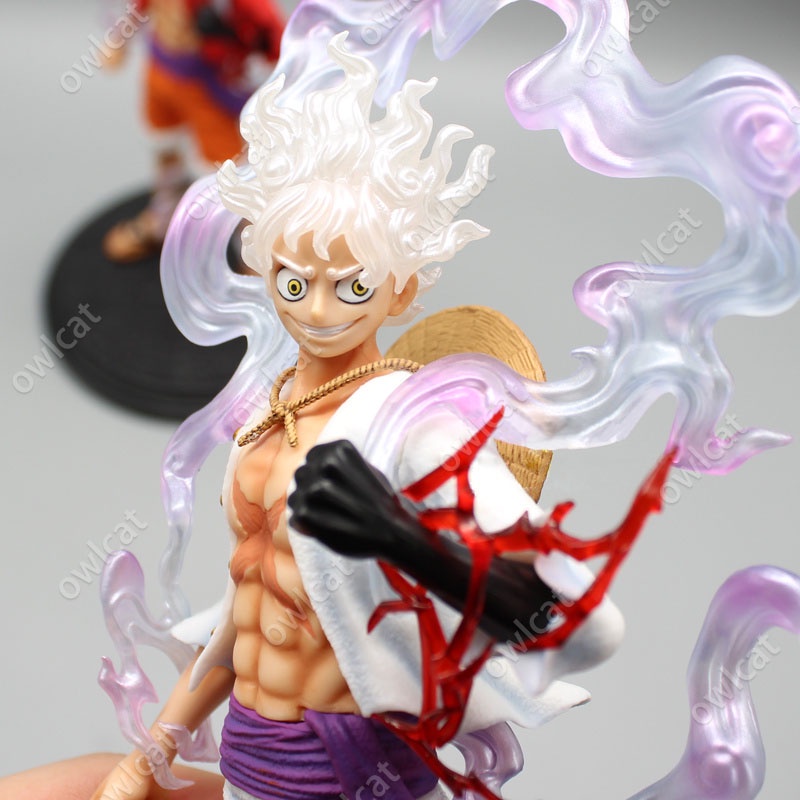 Figure One Piece Gear 5 Luffy  21cm Monkey D Luffy PVC Figure Wano Version Gear Fifth Wanokuni Anime Onepiece Straw Hat Pirate Mô Hình Nhân Vật