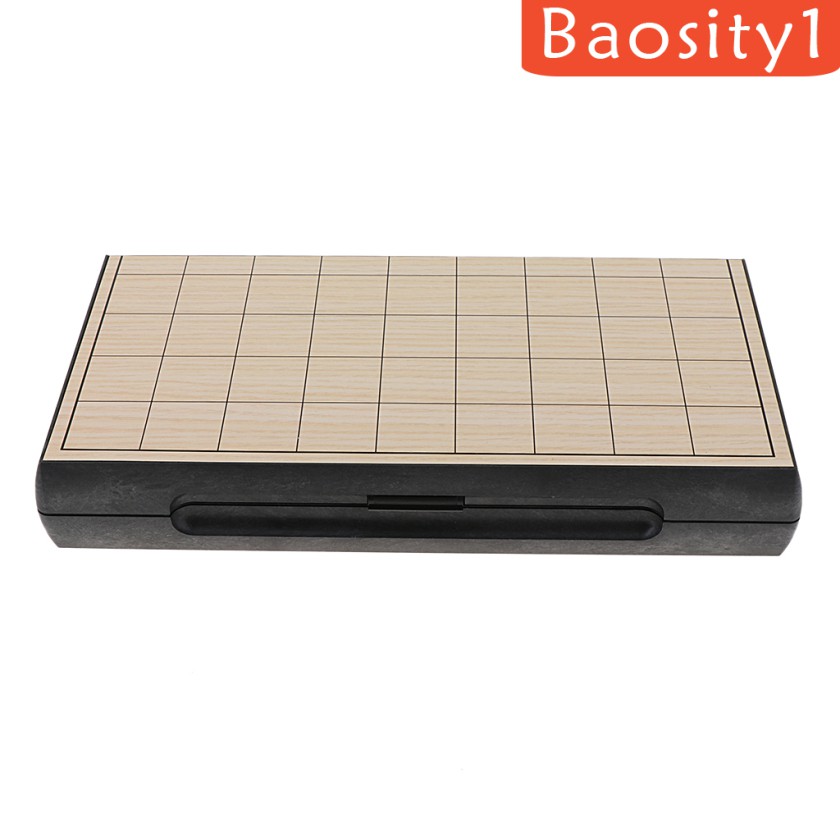 [Baosity1] Bộ Bàn Cờ Nhật Bản Bằng Nhựa Kèm Hộp Đựng