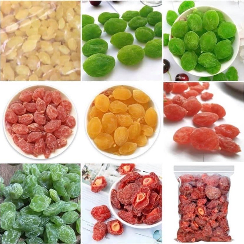 1KG Ô MAI XÍ MUỘI MIX XANH ĐỎ VÀNG CHUA NGỌT SIÊU NGON | BigBuy360 - bigbuy360.vn