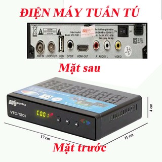 Mua ĐẦU THU TRUYỀN HÌNH KỸ THUẬT SỐ MẶT ĐẤT DVB T2 - VTC T201 Việt Nam
