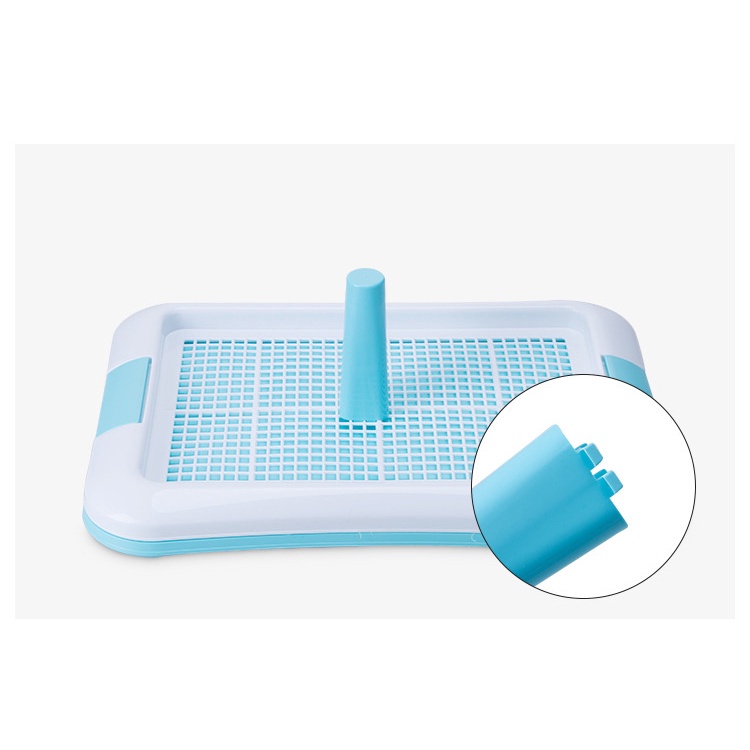 Khay vệ sinh cho chó có cọc size to