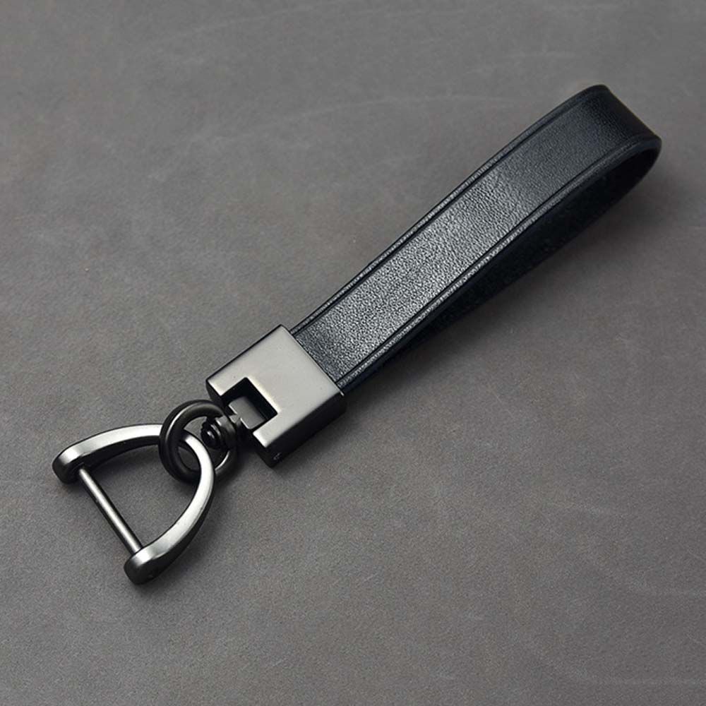 HARRIETT Retro Car Keychain Multi Colors Key Strap Leather Rope Business Gift Men Women Fashion Crafts PU Leather Pure Color Car Key Ring Holder/Multicolor