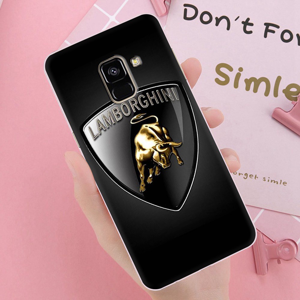 Ốp Điện Thoại Tpu Mềm Chống Rơi In Logo Lamborghini Cho Samsung S9 Plus S10 Lite S10 Plus S10 S10E