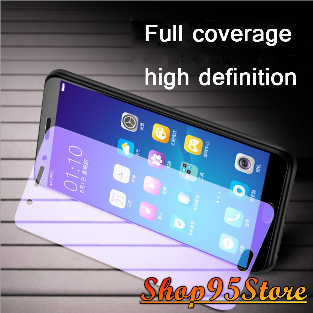 Cường lực ánh tím chống mỏi mắt, chống tia UV cho Realme Q / Realme 5 pro / Realme x lite / realme 3 pro / realme x2