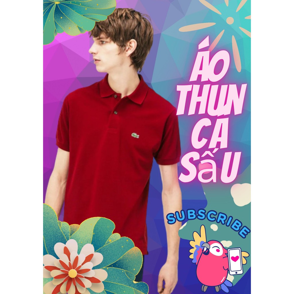 Áo Thun Polo Có Cổ Thun Cá Sấu hàng xuất khẩu 100% cotton thoáng mát, mềm mịn dành cho cả nam