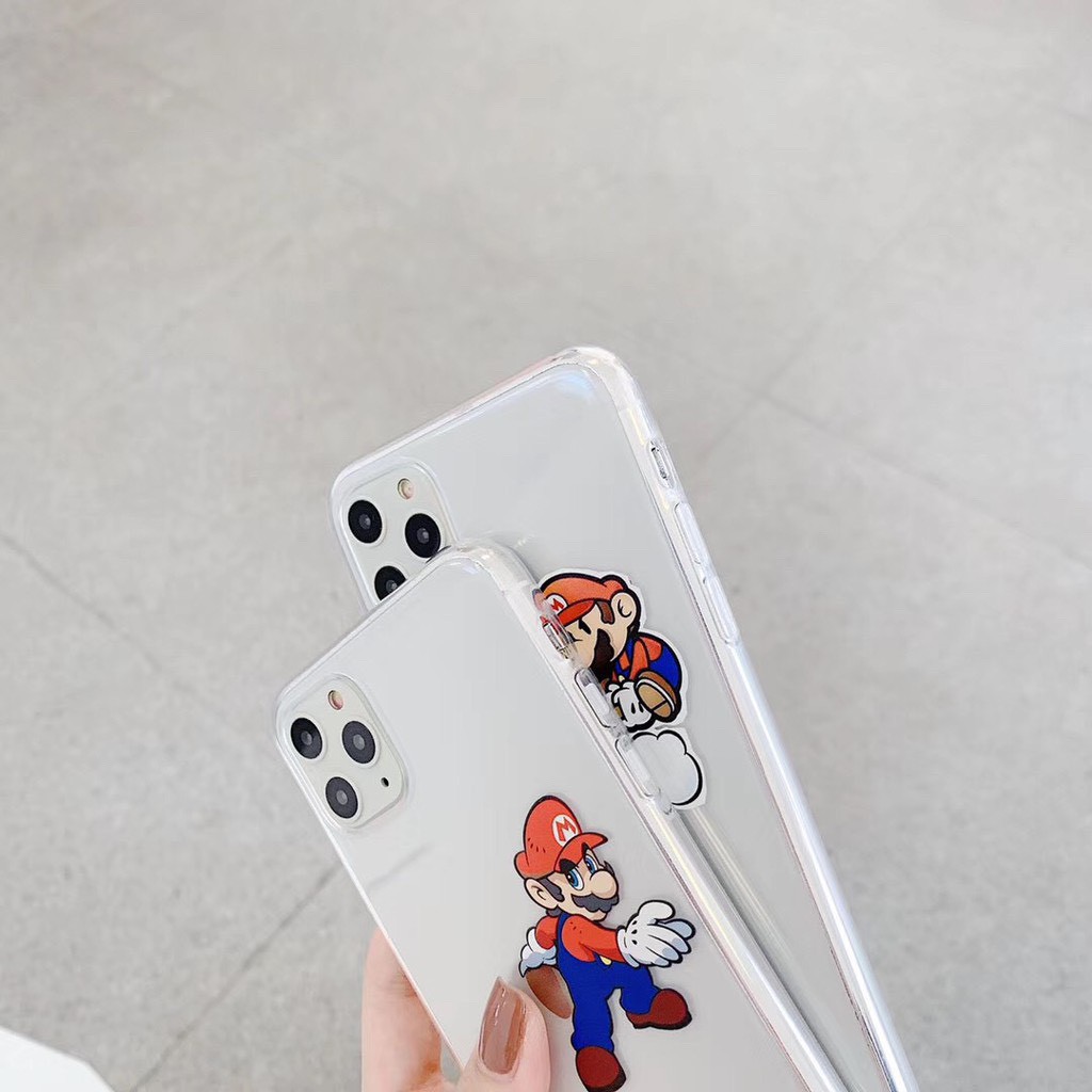 Ốp lưng iphoneỐp Điện thoại iphone Hình Mario Ngộ Nghĩnh