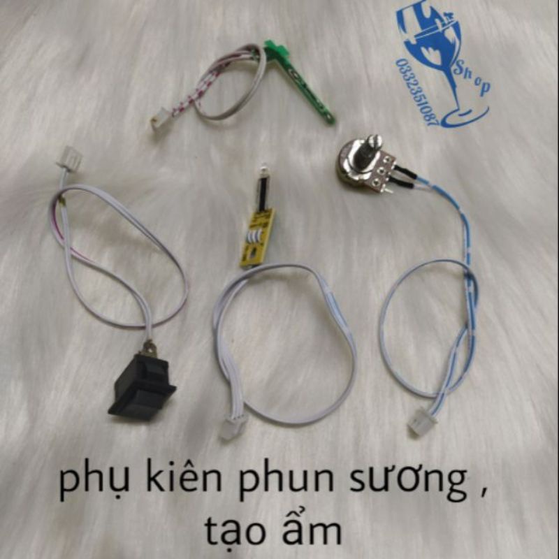 Bo mạch tạo ẩm to - bé + nguồn hàng đẹp( có video hướng dẫn ở ghi chú)