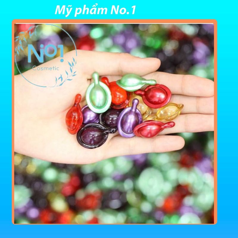 Viên serum dưỡng tóc Menas Thái Lan, phục hồi tóc hư tổn