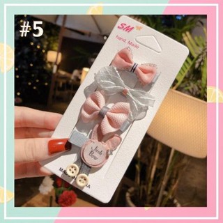 [Siêu Cưng]Set Kẹp 4 Món Cho Bé Yêu