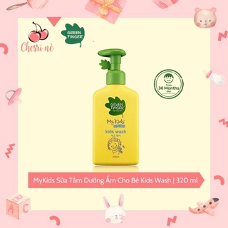 Sữa Tắm Thiên Nhiên Cho Bé từ 3 Tuổi Greenfinger MyKids Wash 320ml