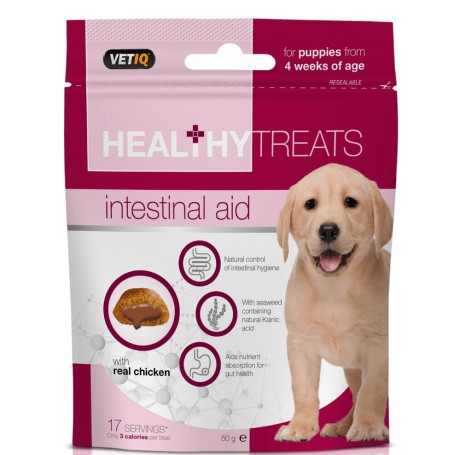 [Xuất xứ Slovenia] Thức ăn vặt cho chó M&amp;C PUPPY HEALTHY TREATS - INTESTINAL AID 50g