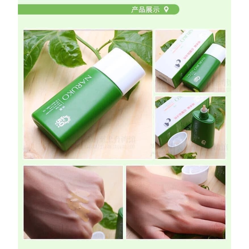 Kem Chống Nắng NARUKO TEA TREE ANTI-ACNE SUNSCREEN SPF50+++