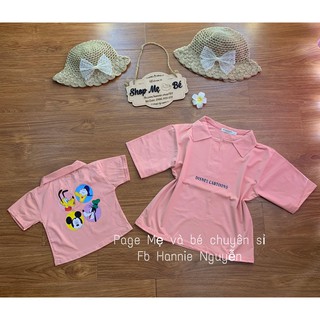 set áo mẹ và bé