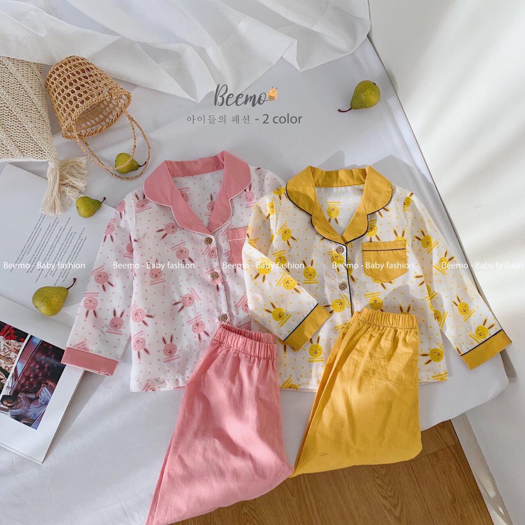 ｛ĐỒ PIJAMA CHO BÉ｝THÍCH HỢP CHO CÁC BÉ MẶC NHÀ - SIZE CHO BÉ TỪ 10KG ĐẾN 23KG - CHẤT LIỆU VẢI THẤM HÚT TỐT