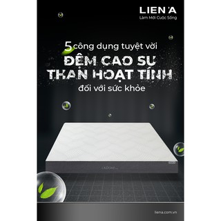 Nệm Cao Su Liên Á La Dome Grey 15cm