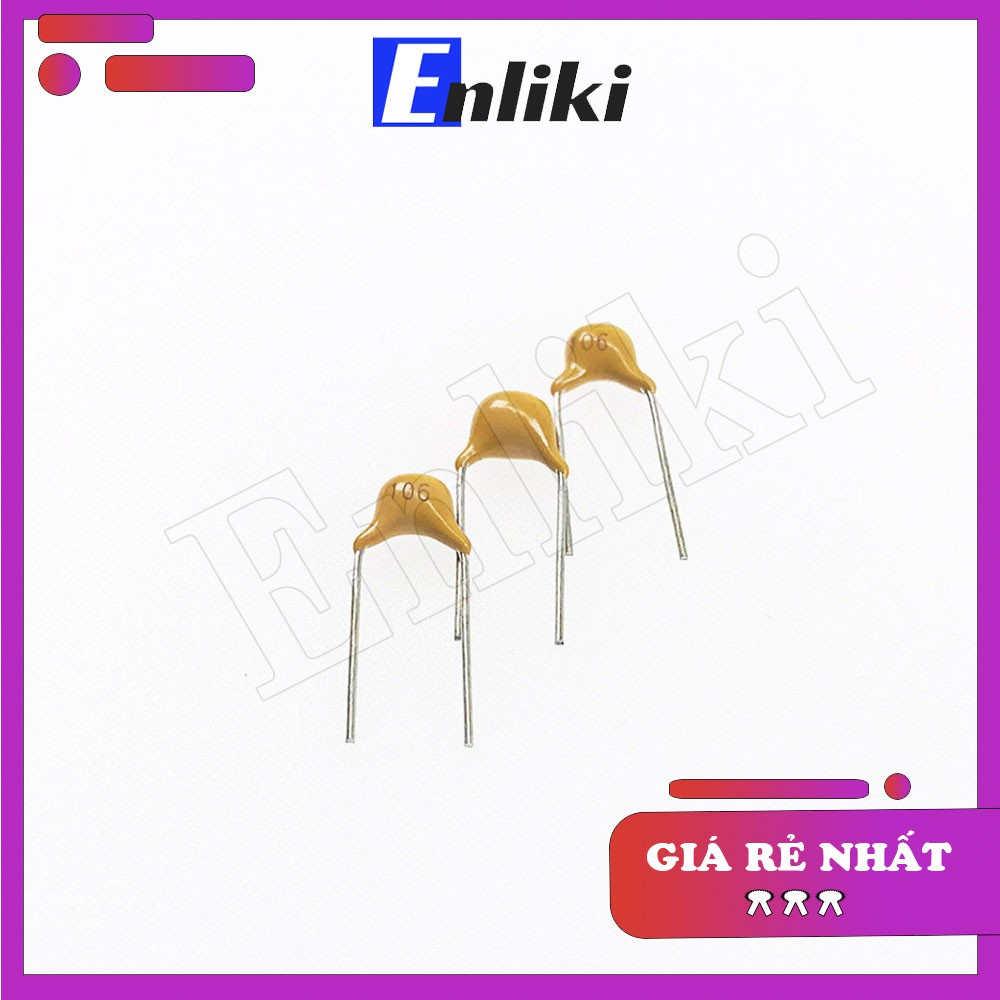 Tụ Gốm Vàng 10uF 50V 106