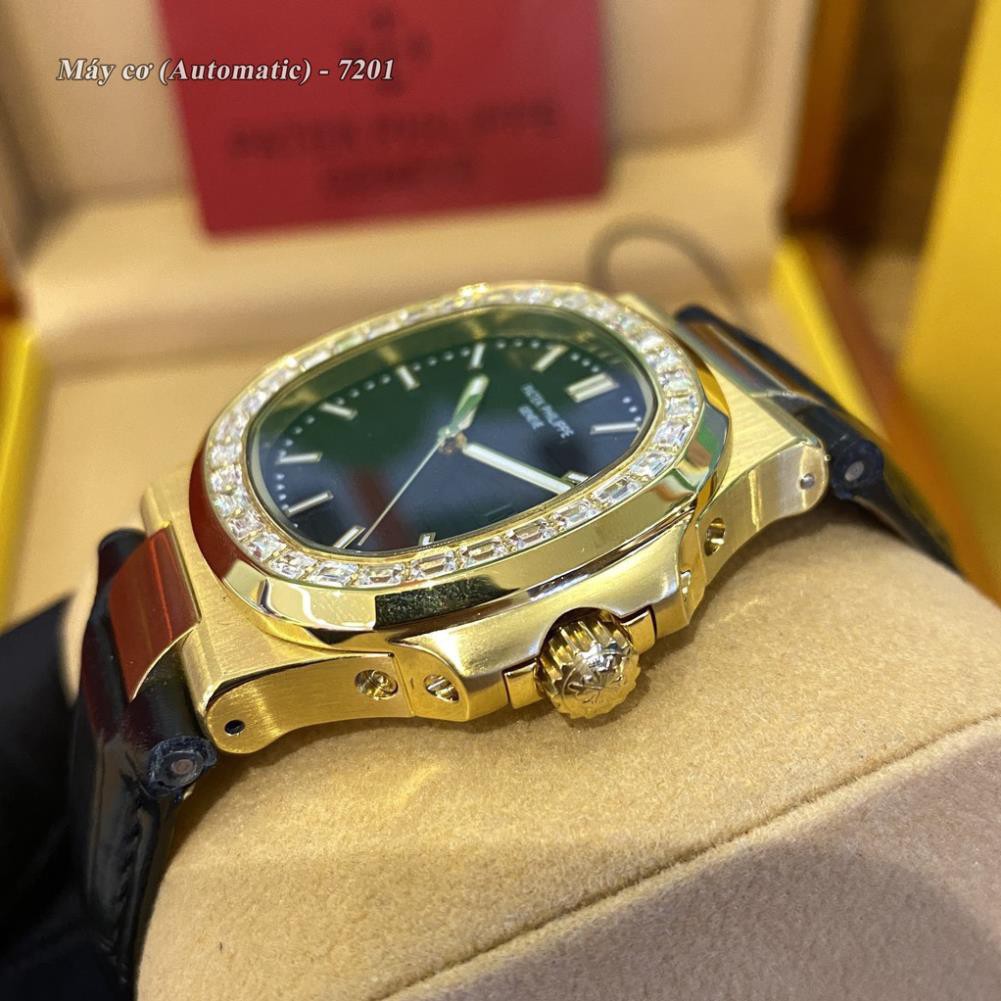 [ĐỒNG HỒ CƠ] Đồng hồ nam PP - Viền đá SIÊU CẤP - Bảo hành 24th - chống thấm nước | BigBuy360 - bigbuy360.vn