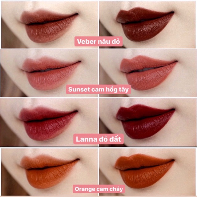 Son kem lì HANIEZ ver2021 | Thế Giới Skin Care