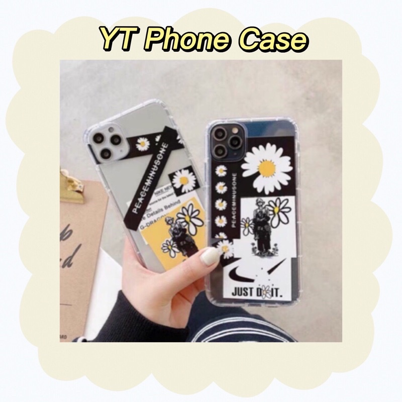 Ốp lưng iphone 6/6plus/6s/6splus/6/7/7plus/8/8plus/x/xs/xsmax/11/11pro/11promax trong hoa cúc Daisy